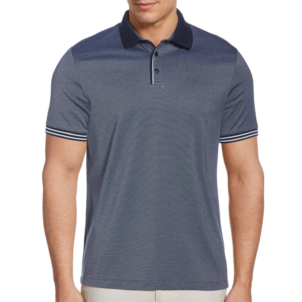 Perry Ellis Men’s Blue Icon Polo